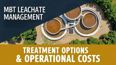 Featured image with text: MBT Leachate Management: Treatment Options.