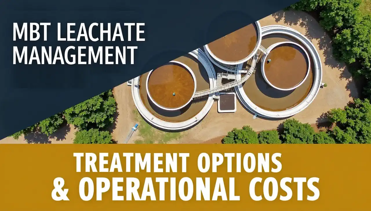 Featured image with text: MBT Leachate Management: Treatment Options. Featured image with text: MBT Leachate Management: Treatment Options.