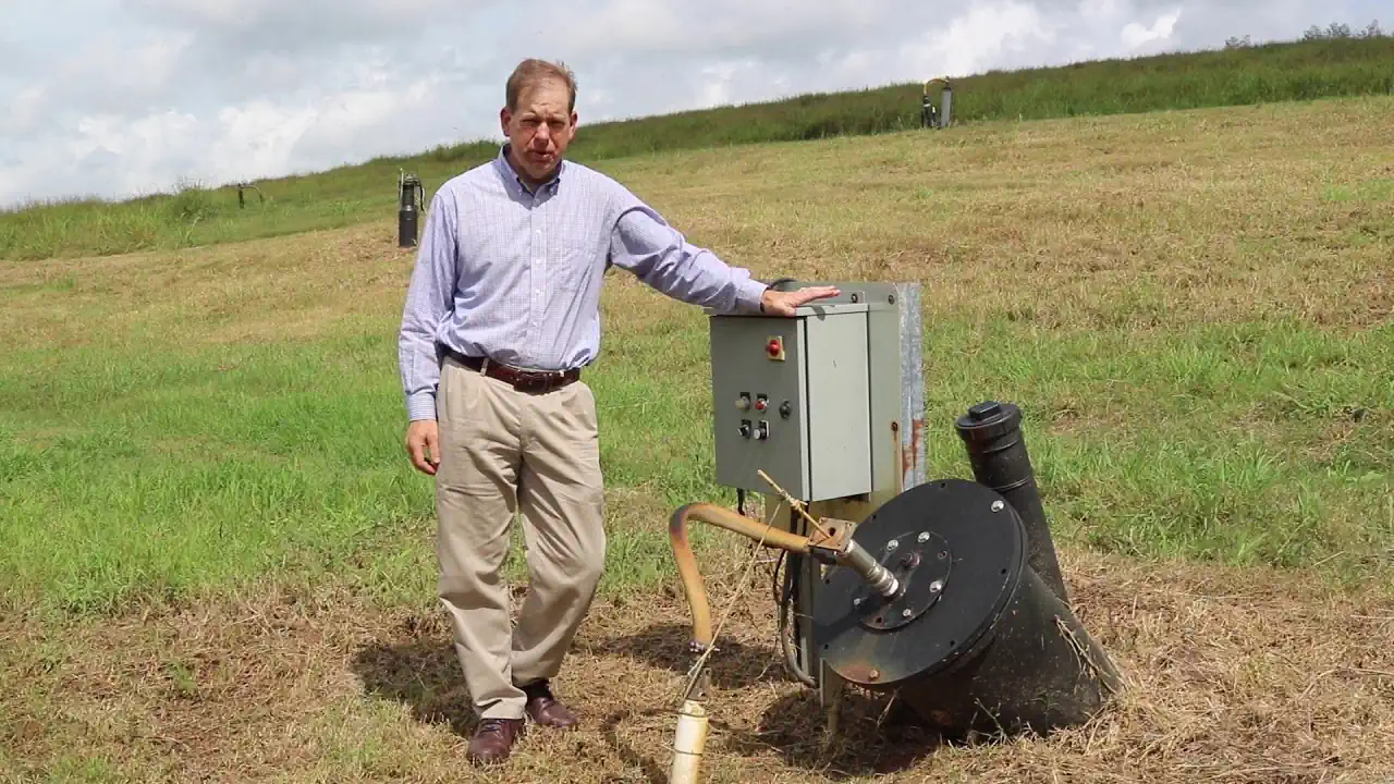 YouTube Thumbnail-Landfill Leachate Pumping Wellhead.