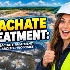 Image with the text: Leachate Treatment Landfill Leachate Treatment Processes and Technologies.